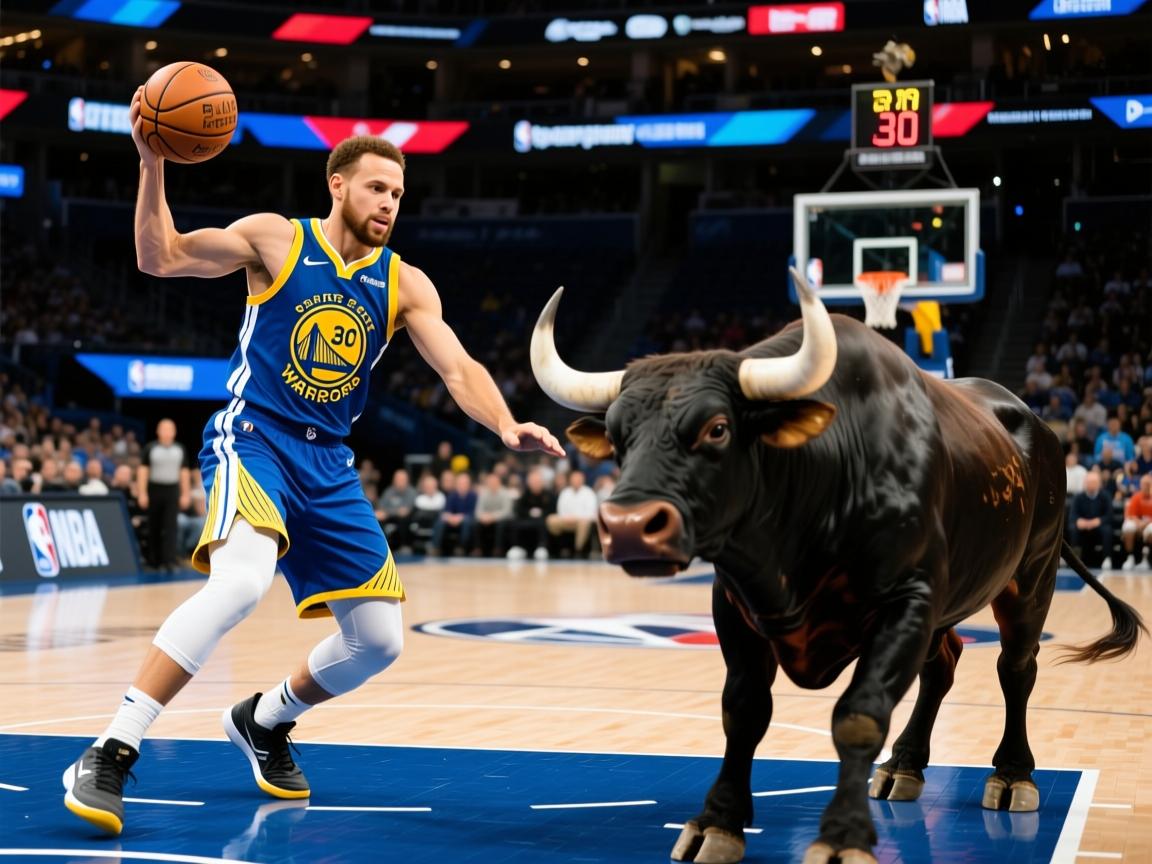 勇士击败公牛，库里表现出色砍下30分  第2张